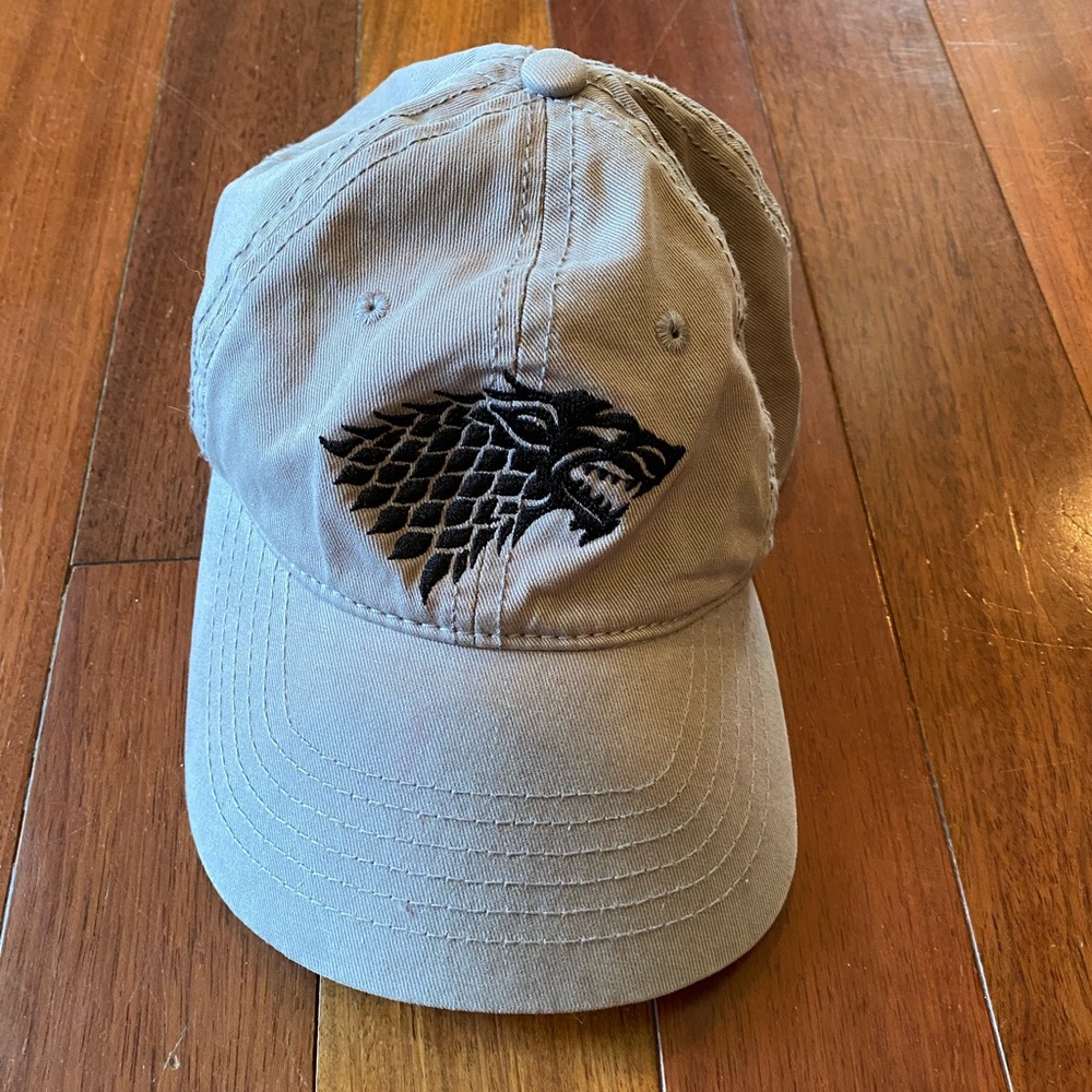 Game of Thrones house of Stark grey fitted cap